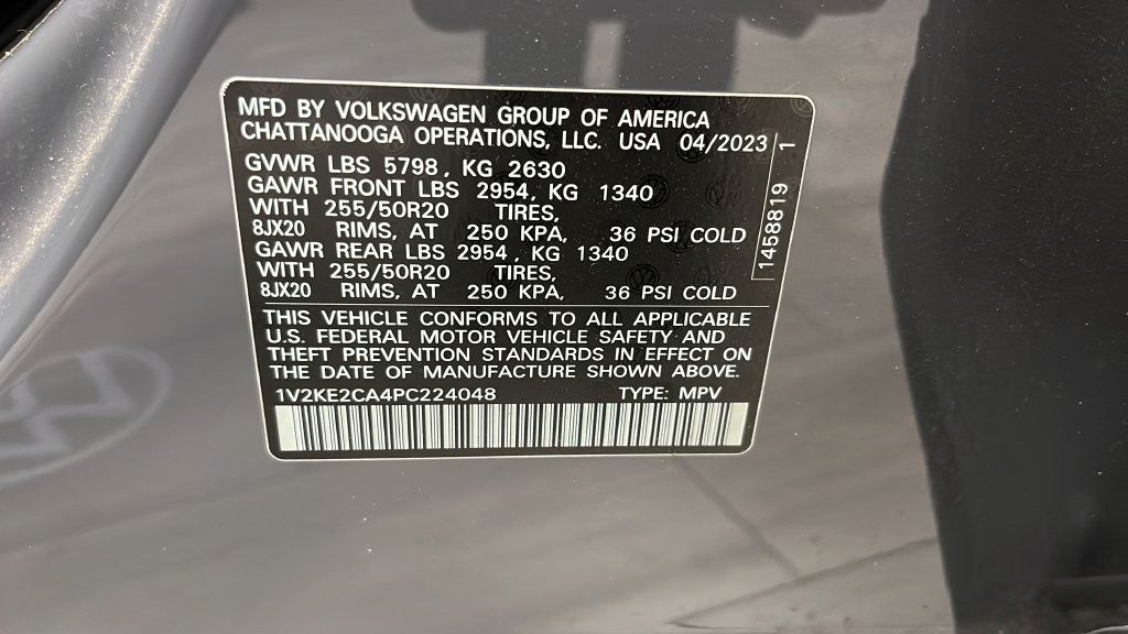 Used 2023 Volkswagen Atlas Cross Sport SE w/ Panoramic Sunroof Package AWD/4WD image 29