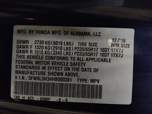 Used 2017 Honda Odyssey SE image 33