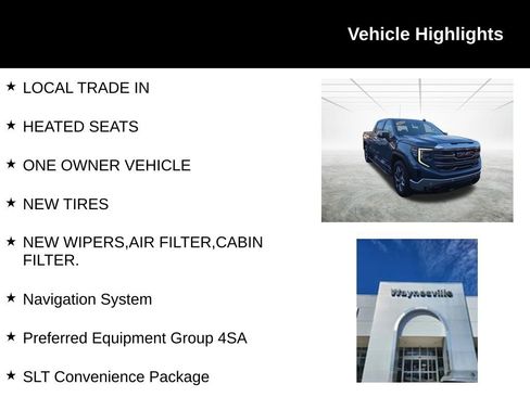 Used 2024 GMC Sierra 1500 SLT w/ SLT Premium Plus Package image 2