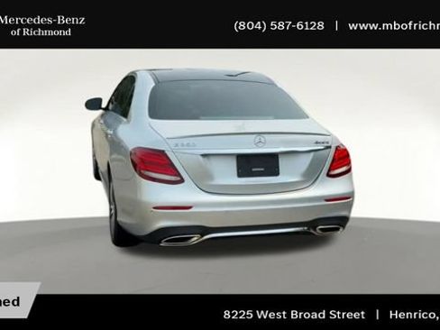 Certified 2020 Mercedes-Benz E 350 4MATIC Sedan image 9
