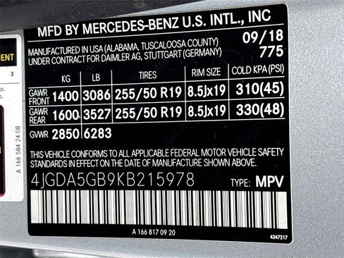 Used 2019 Mercedes-Benz GLE 400 4MATIC w/ Premium 1 Package image 32