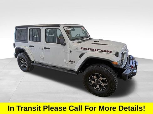Used 2019 Jeep Wrangler Unlimited Rubicon w/ Uconnect 4C Nav & Sound Group AWD/4WD image 1