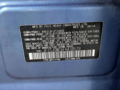Used 2015 Subaru Forester 2.0XT Touring w/ Eyesight & Navigation System AWD/4WD image 18