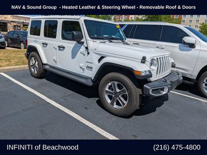 Used 2020 Jeep Wrangler Unlimited Sahara w/ Uconnect 4C Nav & Sound Group