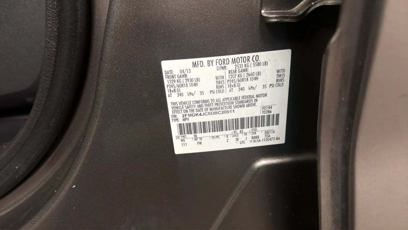 Used 2013 Ford Edge SEL AWD/4WD image 23