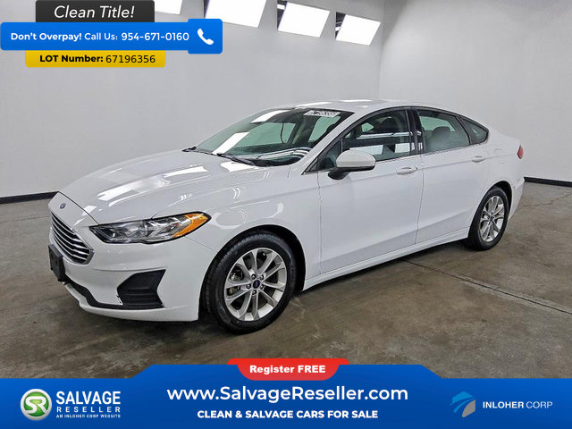 Used 2020 Ford Fusion SE FWD image 1