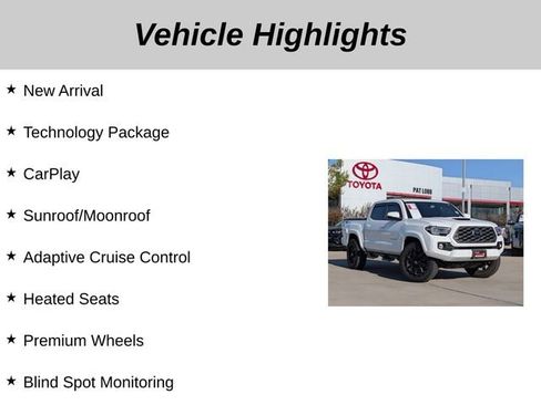 Used 2022 Toyota Tacoma TRD Sport w/ TRD Premium Sport Package image 5