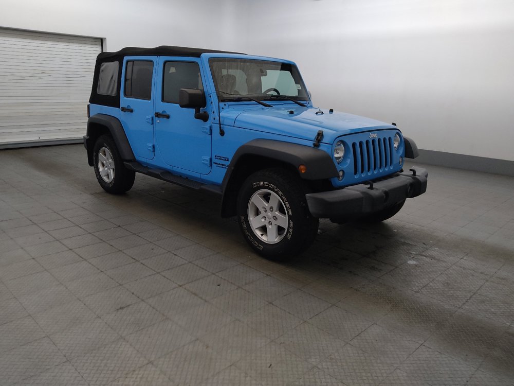 Used 2017 Jeep Wrangler Unlimited Sport w/ Quick Order Package 24S AWD/4WD image 11