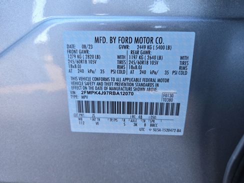Certified 2024 Ford Edge SEL w/ Convenience Package image 27