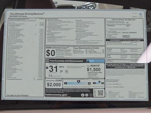 New 2026 BMW 330i 330i w/ Convenience Package image 26