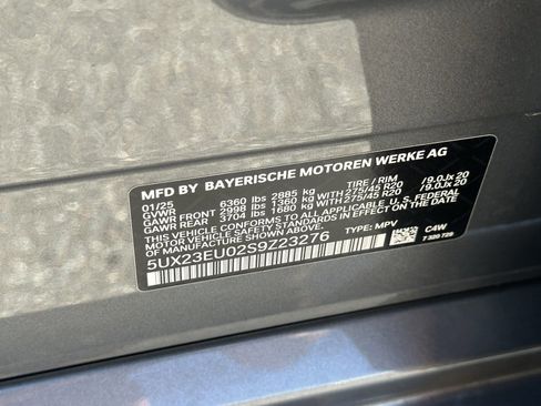 Certified 2025 BMW X5 xDrive40i AWD/4WD image 37