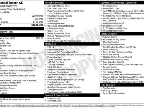 Used 2023 Hyundai Tucson SE image 3