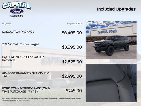New 2026 Ford Bronco Outer Banks w/ Sasquatch Package AWD/4WD image 5