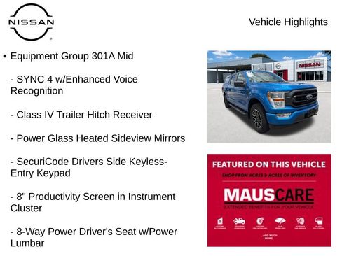 Used 2021 Ford F150 XLT w/ Equipment Group 301A Mid AWD/4WD image 8