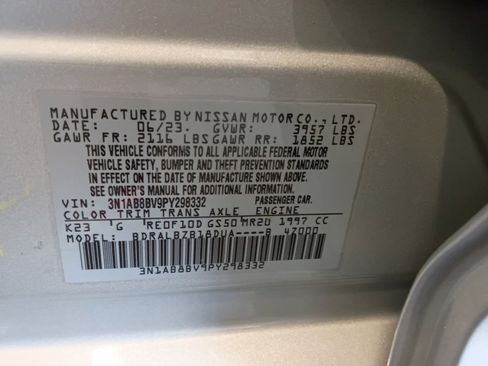 Used 2023 Nissan Sentra S image 35