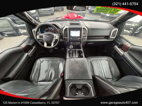Used 2017 Ford F150 Platinum w/ Equipment Group 701A Luxury RWD image 18