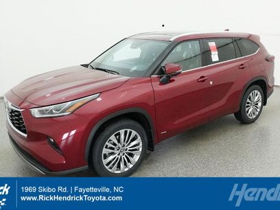 New 2026 Toyota Highlander Platinum