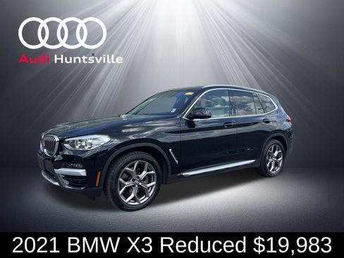 Used 2021 BMW X3 xDrive30i w/ Premium Package AWD/4WD image 1