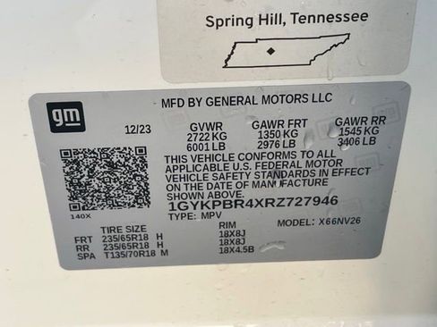 Used 2024 Cadillac XT6 Luxury w/ LPO, Floor Liner Package image 38