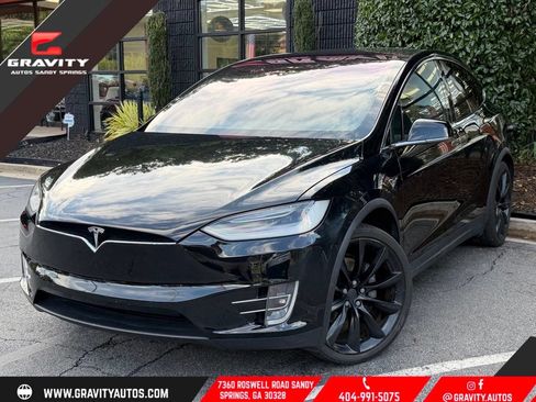 Used 2020 Tesla Model X Long Range AWD/4WD image 1