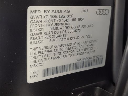 New 2025 Audi SQ5 Premium Plus image 27