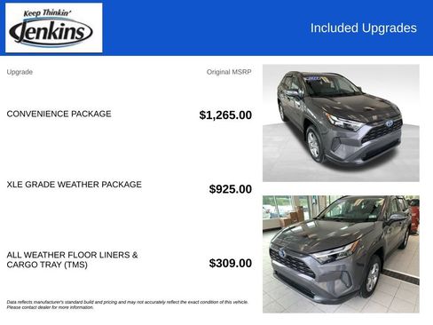 Used 2023 Toyota RAV4 XLE w/ Convenience Package AWD/4WD image 4