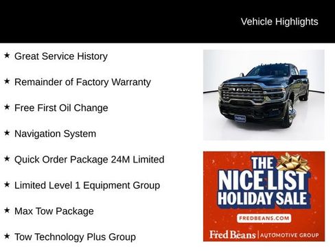 Used 2025 RAM 3500 Limited image 3