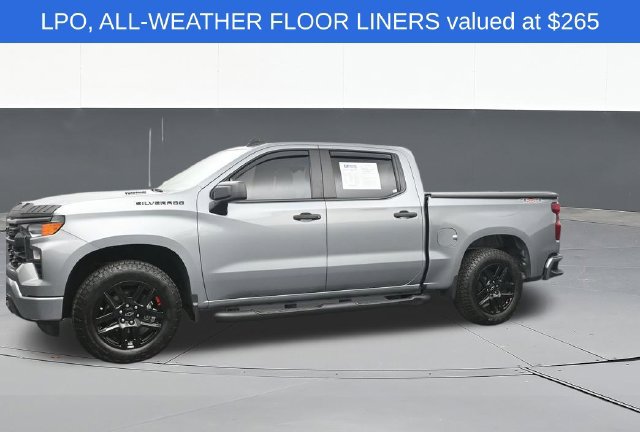 Used 2026 Chevrolet Silverado 1500 Custom w/ Turbomax Blackout Package AWD/4WD image 7