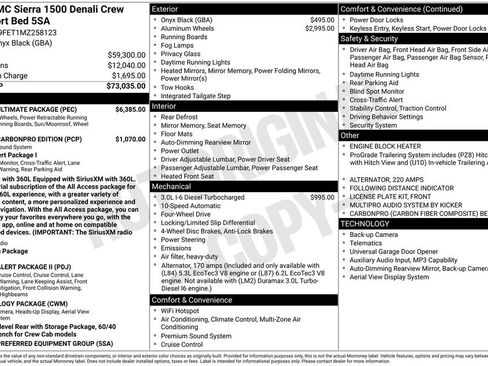 Used 2021 GMC Sierra 1500 Denali w/ Denali Ultimate Package AWD/4WD image 2