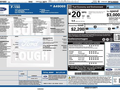 Used 2023 Ford F150 XL w/ STX Appearance Package image 4