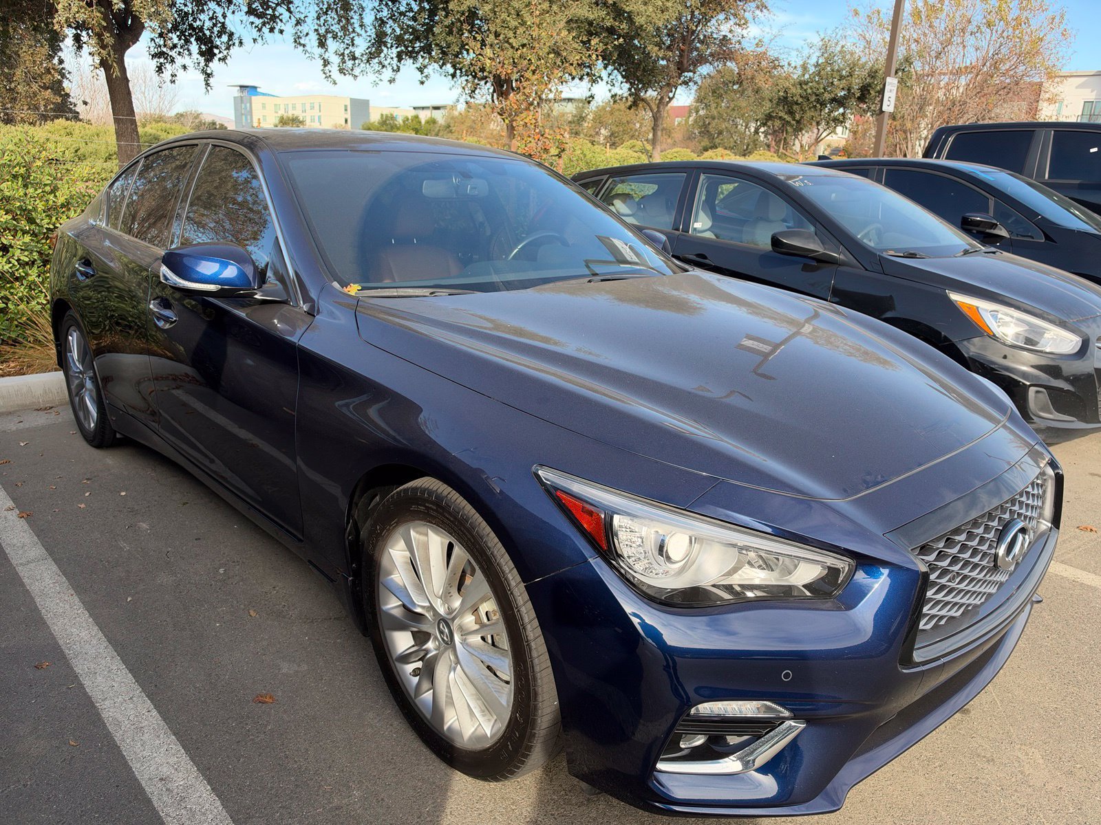 Used 2023 INFINITI Q50 Luxe w/ Cargo Package RWD image 1