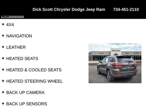 Used 2021 Jeep Grand Cherokee Limited w/ Quick Order Package 28K 80th AWD/4WD image 9
