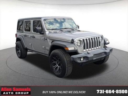 Certified 2021 Jeep Wrangler Unlimited Sport image 1
