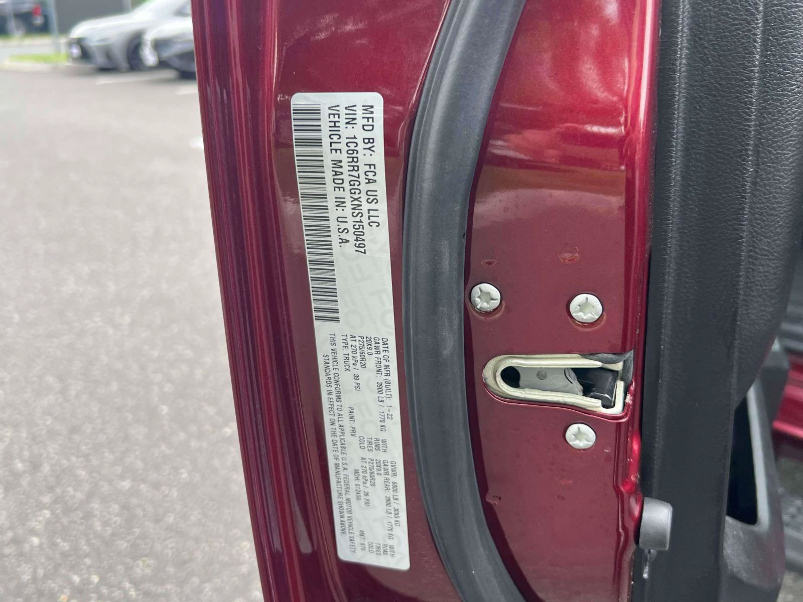 Used 2022 RAM 1500 Warlock w/ Electronics Group AWD/4WD image 21