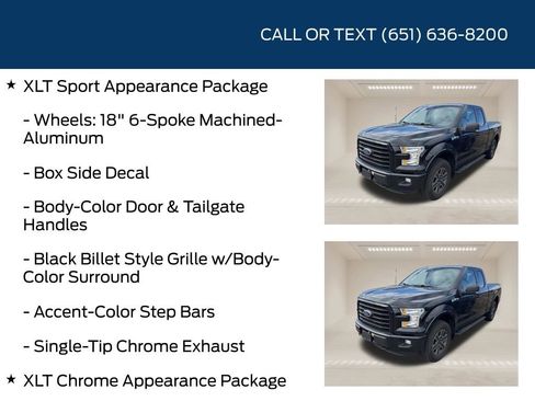 Used 2016 Ford F150 XLT w/ Equipment Group 302A Luxury image 11