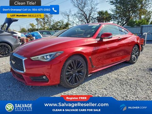 Used 2021 INFINITI Q60 3.0t Luxe w/ Essential Package image 1