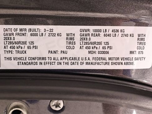 Used 2022 RAM 2500 Big Horn w/ Level C Equiment Group AWD/4WD image 46
