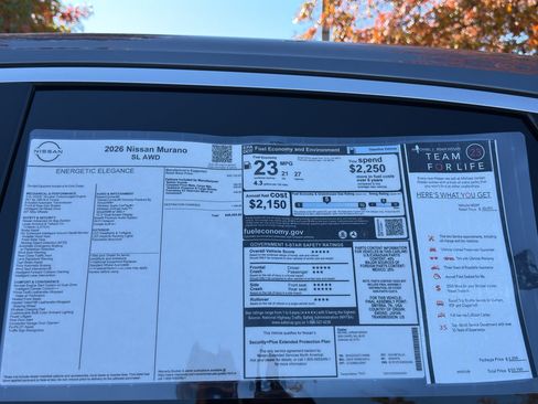 New 2026 Nissan Murano SL image 12
