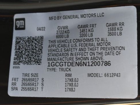 Used 2022 Chevrolet Colorado Z71 AWD/4WD image 33