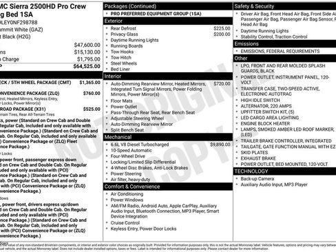 Used 2022 GMC Sierra 2500 Pro w/ Gooseneck/5TH Wheel Package image 10