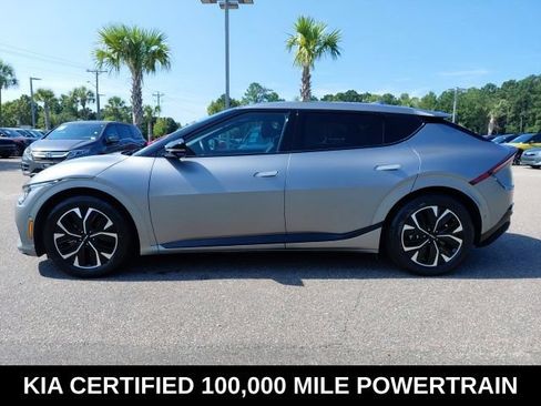 Certified 2023 Kia EV6 GT-Line w/ GT-Line Suede Seat Package RWD image 8