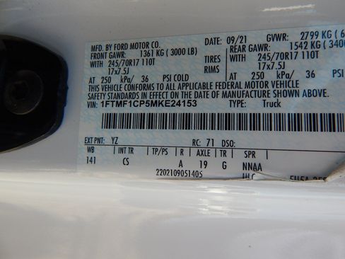 Used 2021 Ford F150 XL w/ Equipment Group 101A High RWD image 28