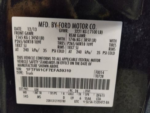 Used 2014 Ford F150 XLT w/ XLT Chrome Package RWD image 33