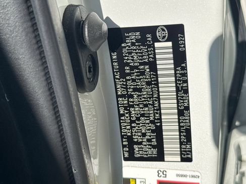 Used 2022 Toyota Camry XSE FWD image 39