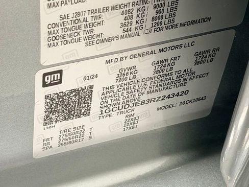 Certified 2024 Chevrolet Silverado 1500 High Country w/ High Country Premium Package image 26