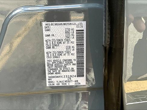 Used 2026 Nissan Pathfinder Platinum AWD/4WD image 21