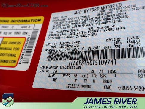 Used 2026 Ford Mustang Premium RWD image 35