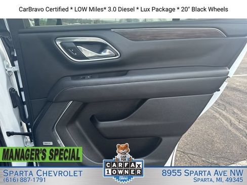 Certified 2023 Chevrolet Tahoe LT w/ Luxury Package AWD/4WD image 24