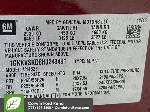Used 2017 GMC Acadia Limited SLT AWD/4WD image 36