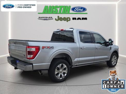 Certified 2022 Ford F150 Platinum w/ Equipment Group 701A High AWD/4WD image 5
